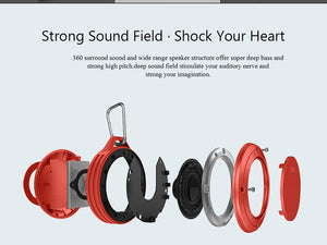 Shock Resistance Outdoor Bluetooth 4.0 Stereo Speaker - AudioSoundStore