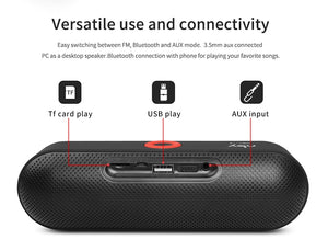 Bluetooth Dual Driver Loudspeaker With Mic - AudioSoundStore