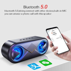 3D Stereo Sound Bluetooth Speaker - AudioSoundStore