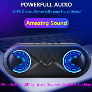 3D Stereo Sound Bluetooth Speaker - AudioSoundStore