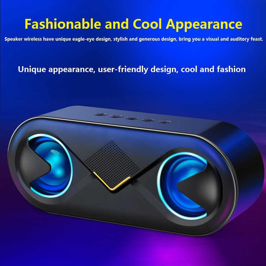 3D Stereo Sound Bluetooth Speaker - AudioSoundStore