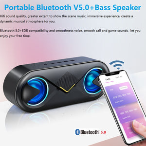 3D Stereo Sound Bluetooth Speaker - AudioSoundStore