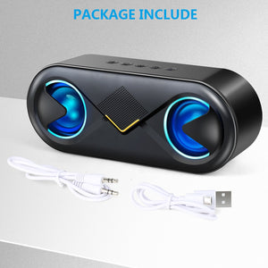 3D Stereo Sound Bluetooth Speaker - AudioSoundStore